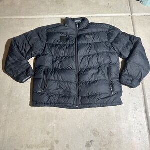 Mountain Hardware Jacket Mens XXL Black Delors Down 650 Fill Hiking Gorpcore